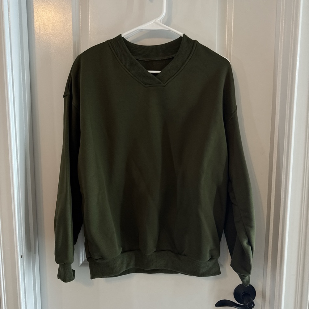 Olive Green Sweatshirt
